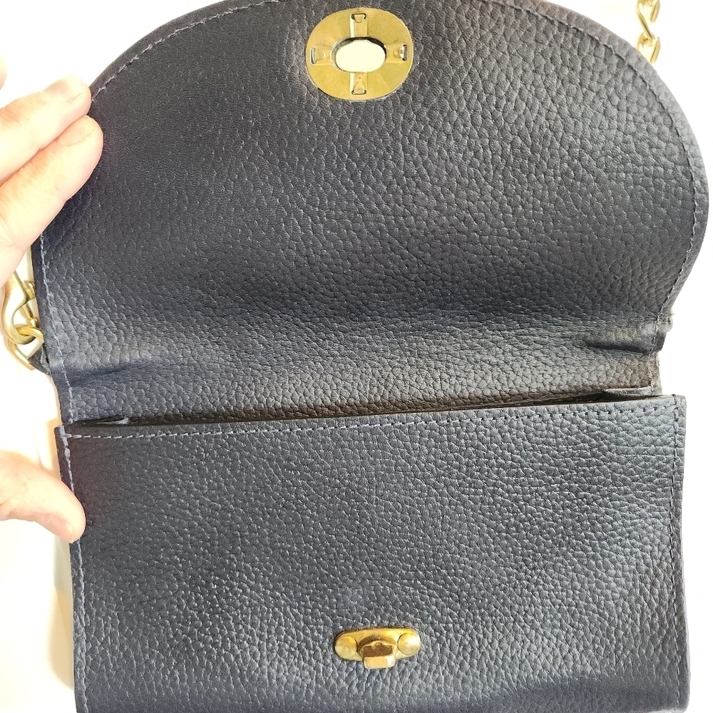 J.W. Hulme harper mini bag in Navy - Picture 4 of 7